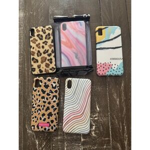 Lot Of 5 Cell Phone Cases For Apple‎ IPhone XS MAX Simply Southern, Casely